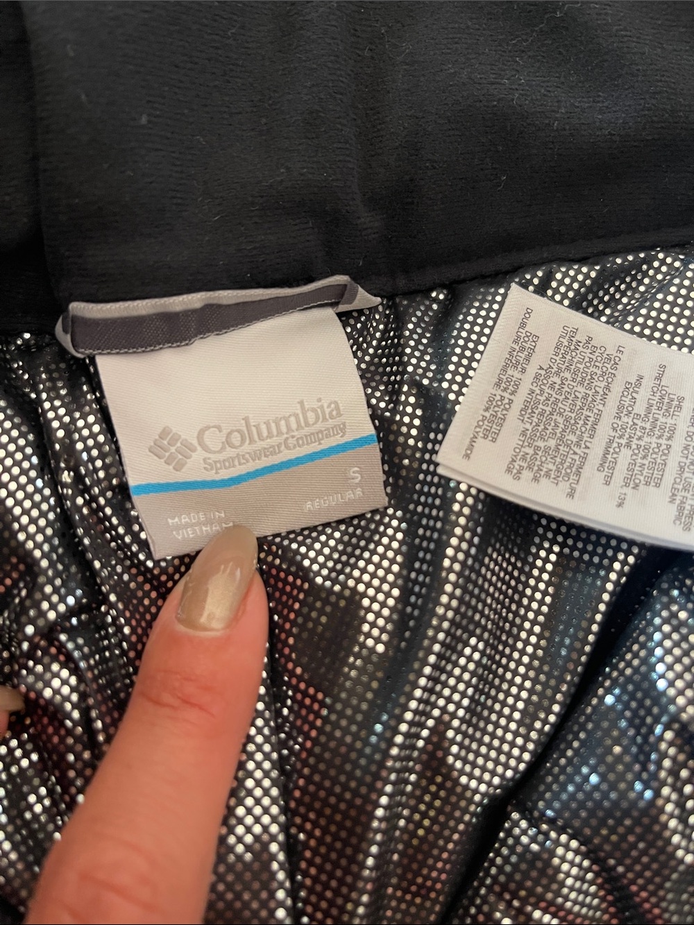 Columbia Womens Black Kick Turner Insulated Pants - Small Regular - Picture 11 of 15